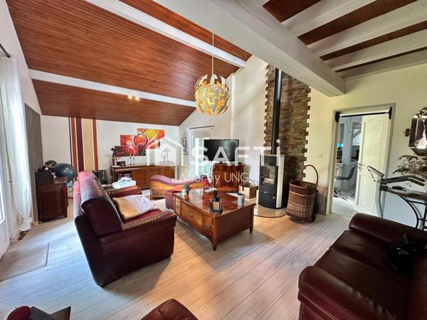 Maison de caratère de 173 m² sur terrain arboré de 3 100 m² – Environnement bucolique