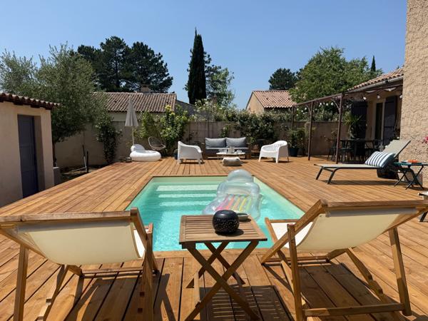 Maison Puyricard - 4  PIECES100 m2- CALME - PISCINE terrasse dépendance.