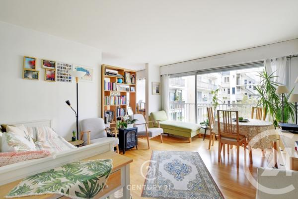 Appartement F2 à vendre  2 pièces - 49,53 m2 PARIS - 75015