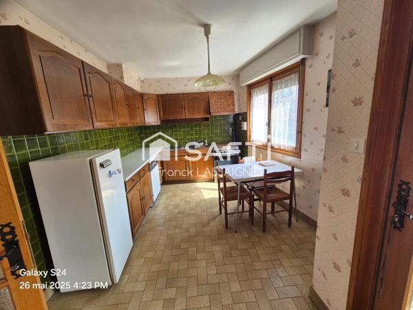 Centre ville Maison de 125m² avec balcon/garage