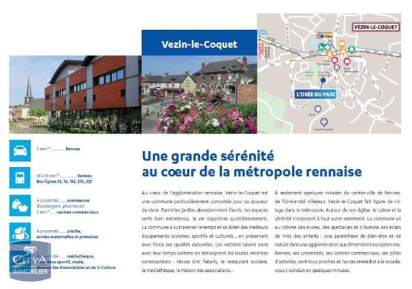 Appartement à louer 3 pièces 62.28m²