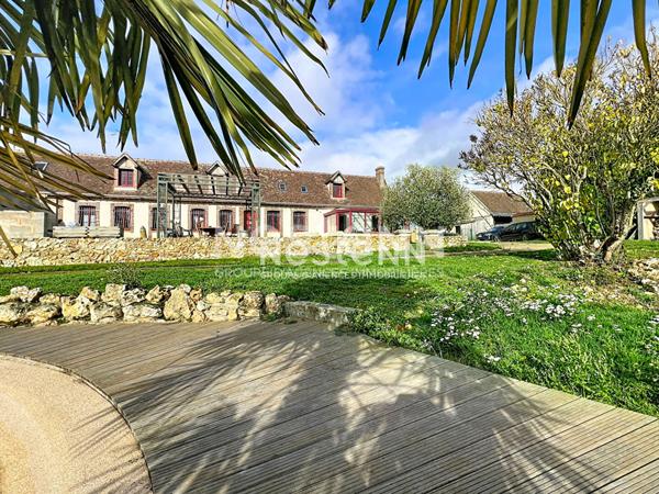 A vendre, Maison 8 pièces 6 chambres, sans travaux, au calme et avec grand terrain, Saint Remy sur Avre