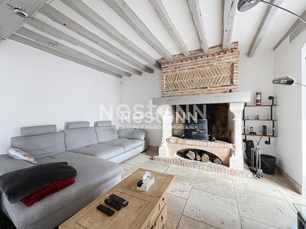 A vendre, Maison 8 pièces 6 chambres, sans travaux, au calme et avec grand terrain, Saint Remy sur Avre