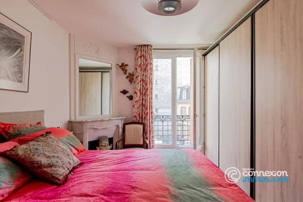 4P - 2 chambres - balcon - immeuble 1913