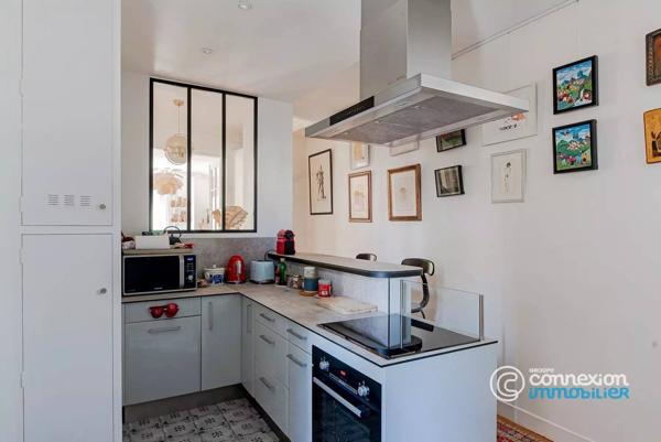 4P - 2 chambres - balcon - immeuble 1913
