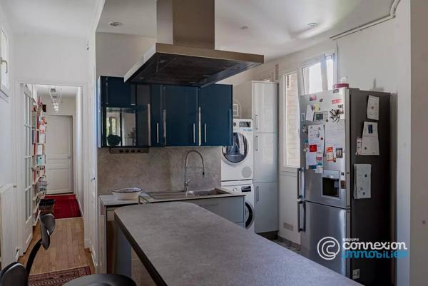 4P - 2 chambres - balcon - immeuble 1913