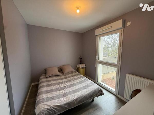 Tours sud, très bel appartement T3 (65m²) au dernier étage d'une résidence récente (2019), terrasse.