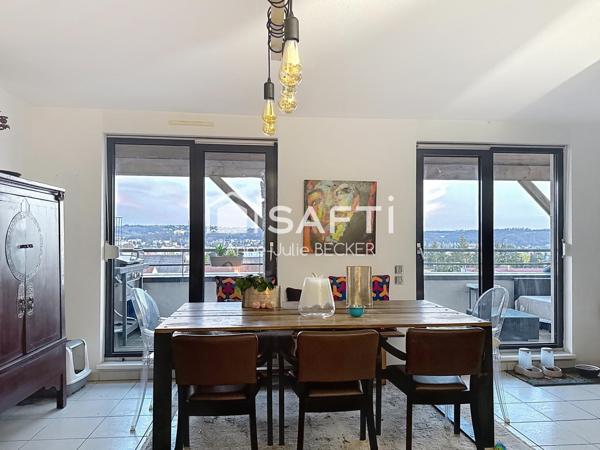 Superbe duplex avec terrasse filante