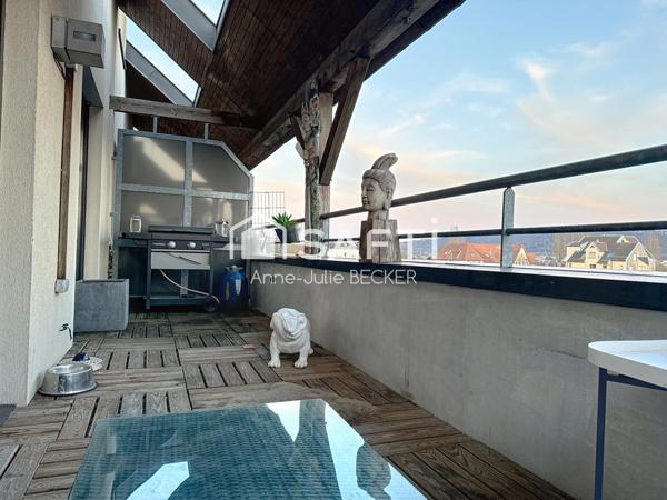 Superbe duplex avec terrasse filante