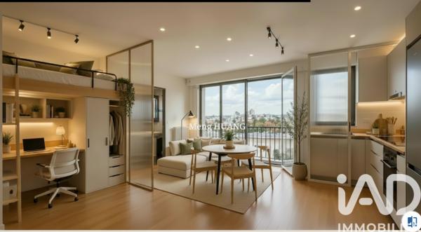 Studio à vendre 25,83 m² Saint-Maur-des-Fossés