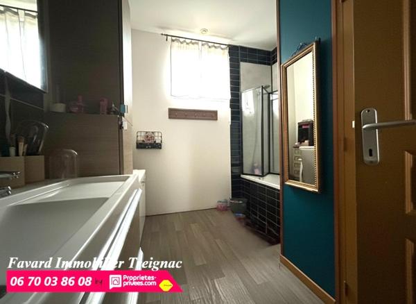 Maison Individuelle centre Treignac 85 m²  -  Jardin 1000m² - garage 110m²