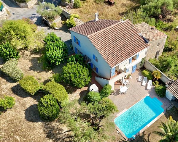 Villa individuelle avec piscine. - 83510 Lorgues - Réf 87172027