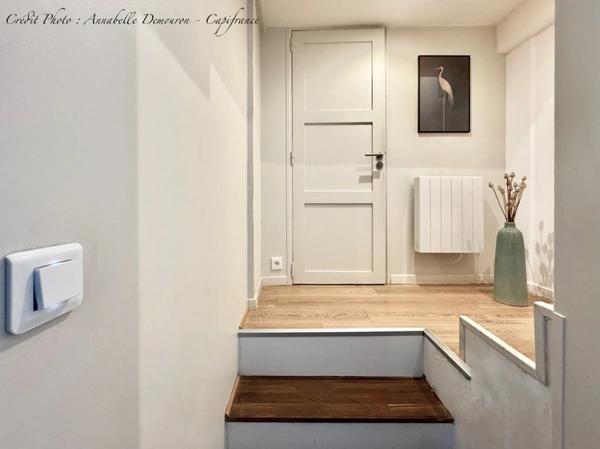 RIOM - EXCLUSIVITÉ – Maison de ville de caractère P6 entièrement rénovée avec jardin, abri et cave
