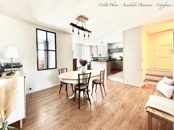 RIOM - EXCLUSIVITÉ – Maison de ville de caractère P6 entièrement rénovée avec jardin, abri et cave