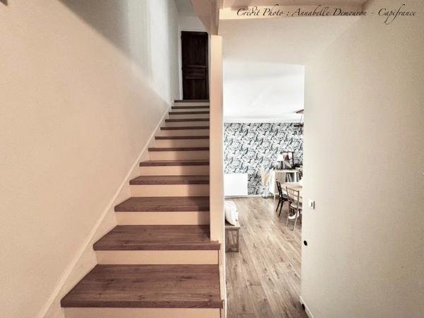 RIOM - EXCLUSIVITÉ – Maison de ville de caractère P6 entièrement rénovée avec jardin, abri et cave