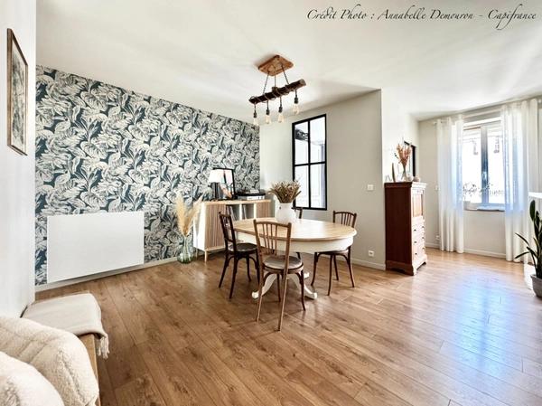 RIOM - EXCLUSIVITÉ – Maison de ville de caractère P6 entièrement rénovée avec jardin, abri et cave