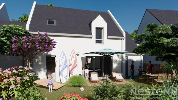 A vendre à CARNAC - Maison Neuve avec 4 chambres - RE 2020
