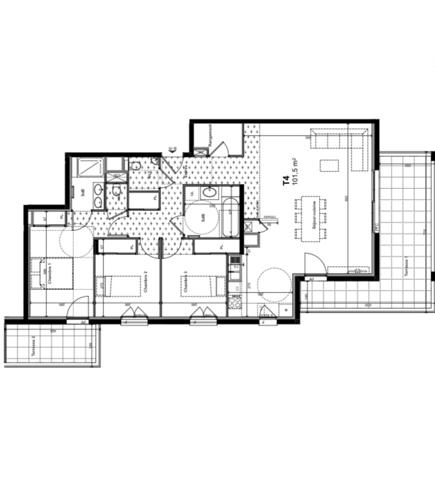 Appartement à vendre 4 pièces 102 m² Charbonnières-les-Bains