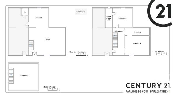 Maison à vendre  6 pièces - 128,60 m2 CHATEAURENARD - 13
