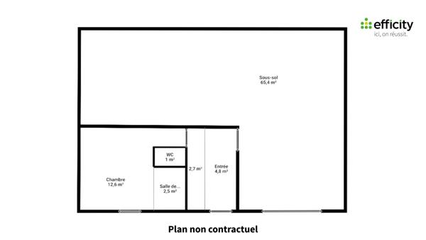 Maison 5 pièces - 124 m² Exclusivité efficity