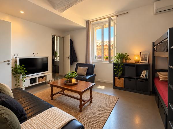 À VENDRE – T2 LOUÉ ET CLIMATISE – 1er ETAGE