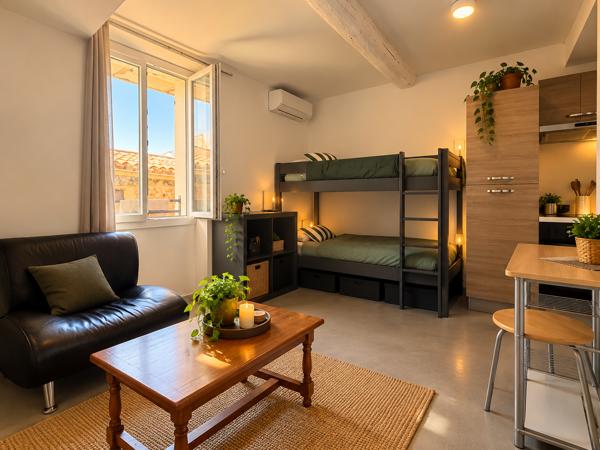 À VENDRE – T2 LOUÉ ET CLIMATISE – 1er ETAGE