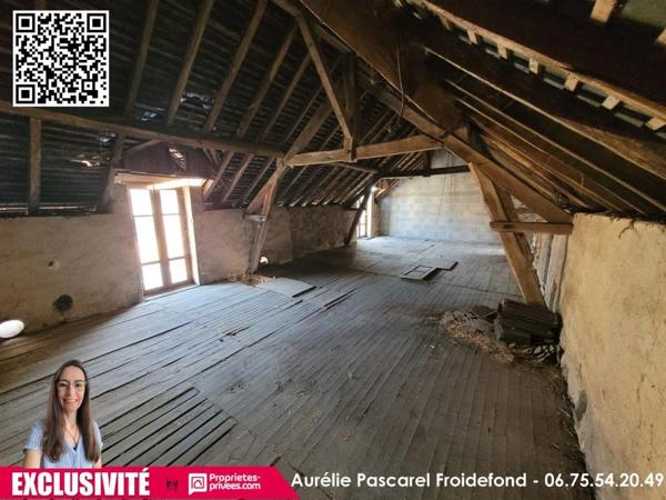 * EXCLUSIVITE * ARNAC - POMPADOUR (19230) : Grange en pierre à rénover en Maison - ENV. 140m² - terrain de 388m2 - 49 990