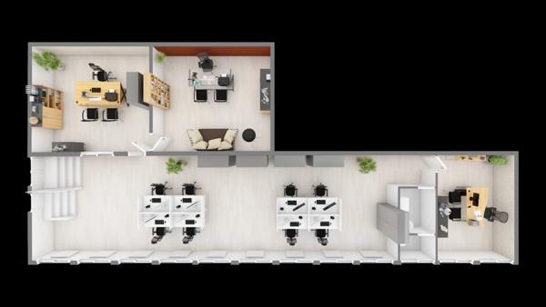 Orléans centre, à louer 141 m² de surface à vocation professionnelle, quartier gare