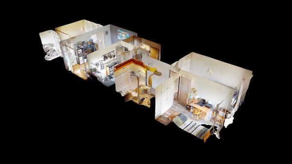 Appartement 4 pièces à vendre au dernier étage à Thiais - Parking - Cave