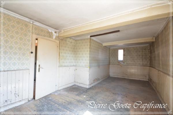 À vendre – Maison alsacienne de caractère à rénover avec terrain de 1062m² – Centre de Mommenheim (67)