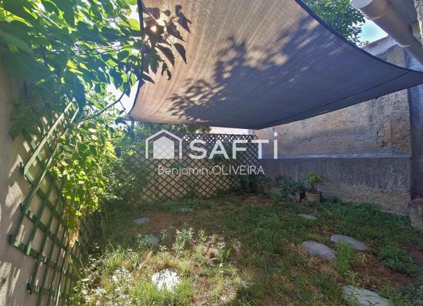 Maison individuelle 2 pièces de 48 m² avec terrasse et jardin