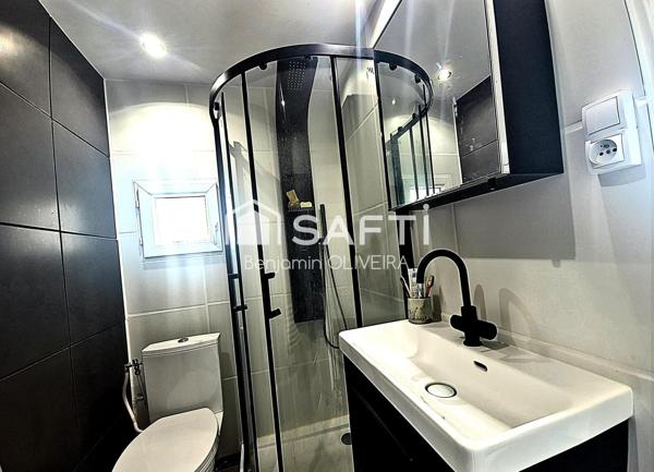 Maison individuelle 2 pièces de 48 m² avec terrasse et jardin