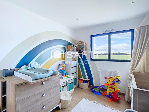 Maison récente de 6 pièces avec suite parentale au rez-de-chaussée