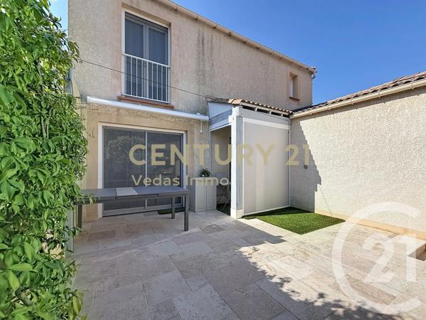Maison à vendre  3 pièces - 74 m 2   ST JEAN DE VEDAS  - 34