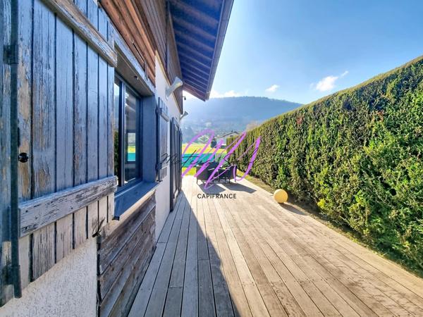 Chalet de 103.70 m² 3 chambres avec studio indépendant, piscine chauffée et terrain clos de 615 m²