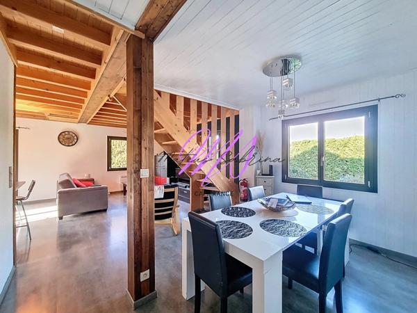 Chalet de 103.70 m² 3 chambres avec studio indépendant, piscine chauffée et terrain clos de 615 m²
