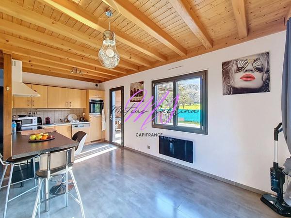 Chalet de 103.70 m² 3 chambres avec studio indépendant, piscine chauffée et terrain clos de 615 m²