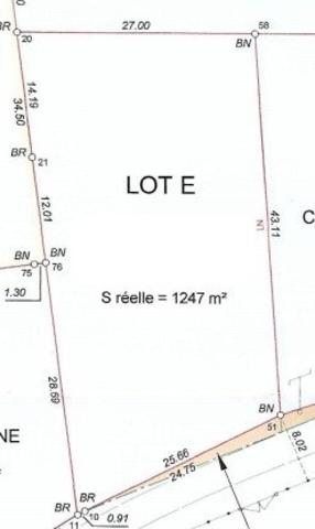 ? Terrain à bâtir viabilisé - 1 247 m² - Verdes (Beauce la Romaine)