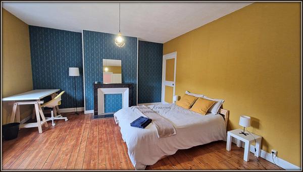 Maison meublée à vendre proche de VOUZIERS (08) avec jardin