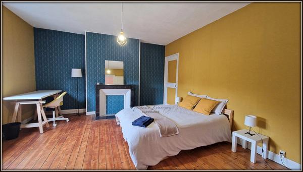 Maison meublée à vendre proche de VOUZIERS (08) avec jardin