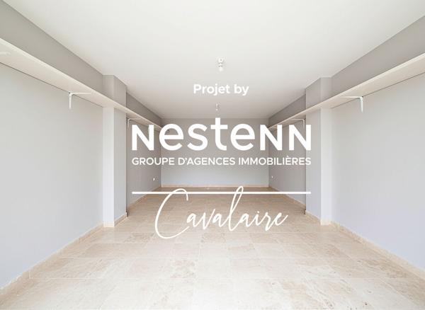 Opportunité ! Parc de Cavalaire, villa d'environ 140 m² avec vue mer sur un terrain piscinable d'environ 1400 m²