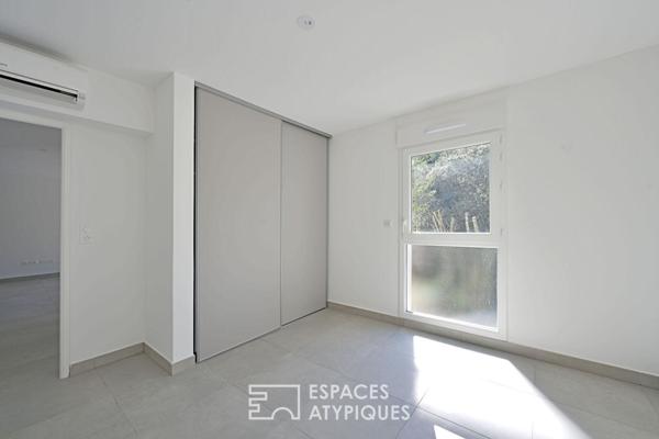 Appartement P2 avec terrasse, garage et ascenseur quartier Camplanier