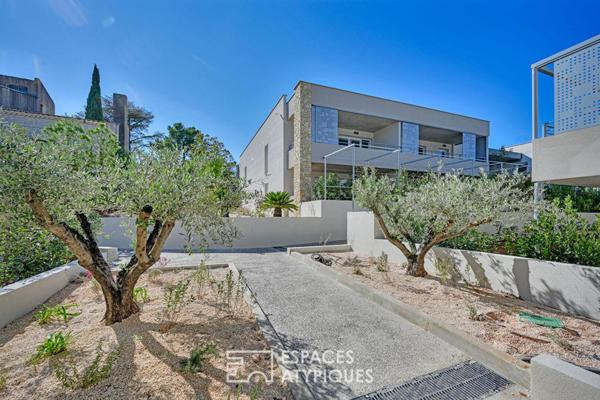 Appartement P2 avec terrasse, garage et ascenseur quartier Camplanier