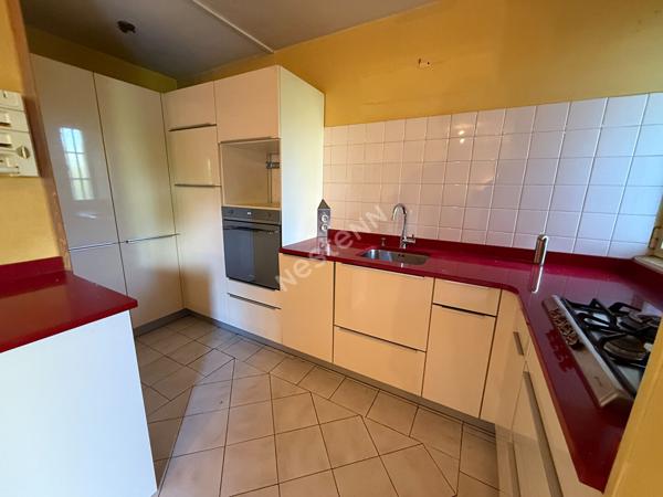 Appartement T2 Villeurbanne Gratte Ciel 69100, cuisine équipée, loggia, balcon, cave, cuisine US