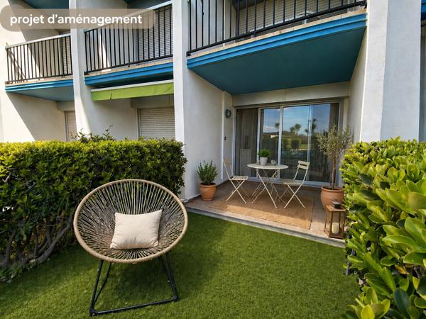 GRANDE MOTTE EN 1ERE LIGNE REZ-DE-JARDIN AVEC GARAGE La Grande-Motte (34280)