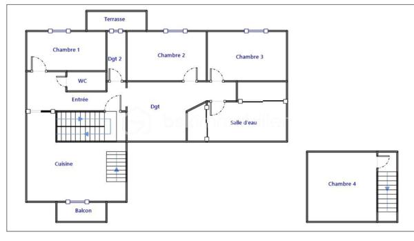 Appartement de 90 m²