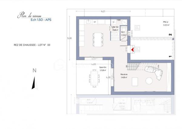 Maison contemporaine de 81 m²