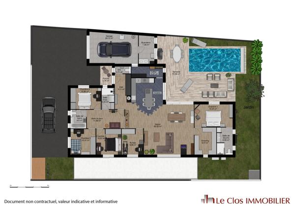 Vente maison 7 pièces 171.00 m², 31840