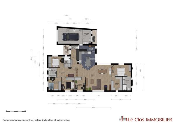Vente maison 7 pièces 171.00 m², 31840
