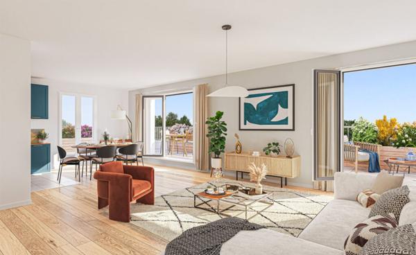 Appartement 2 pièces de 46,57m²